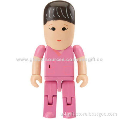 USB Flash Drive, People Shape, 4GB